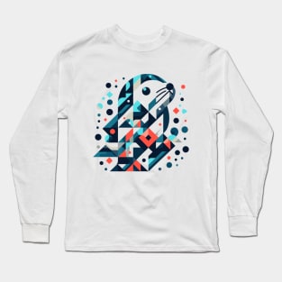 Abstract Animal Seal 3 Long Sleeve T-Shirt